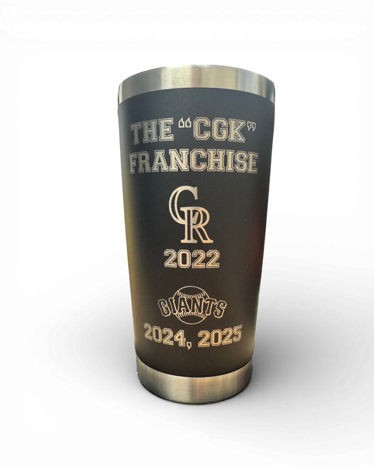 Orcutt National Little League Official 20 oz. Stainless Steel Tumbler