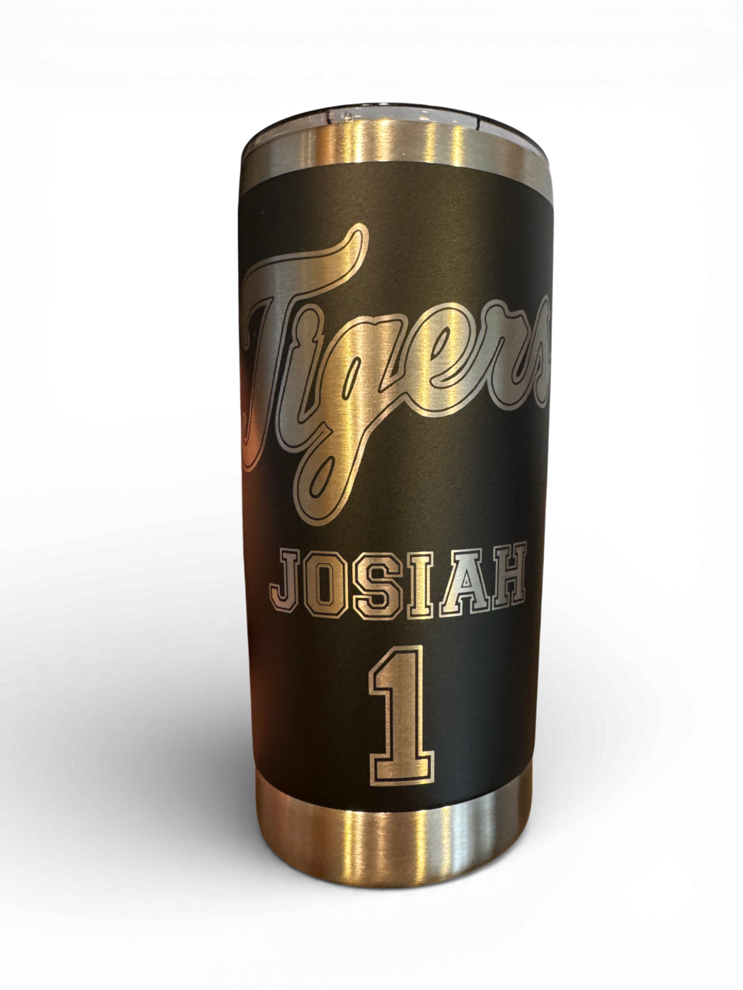 Custom Laser Engraved 20oz Insulated Tumbler | Personalized Travel Mug