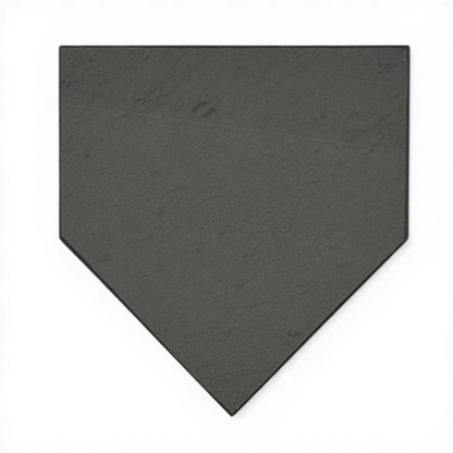 Artisan Baseball Themed Slate Coasters (4-Piece Set)