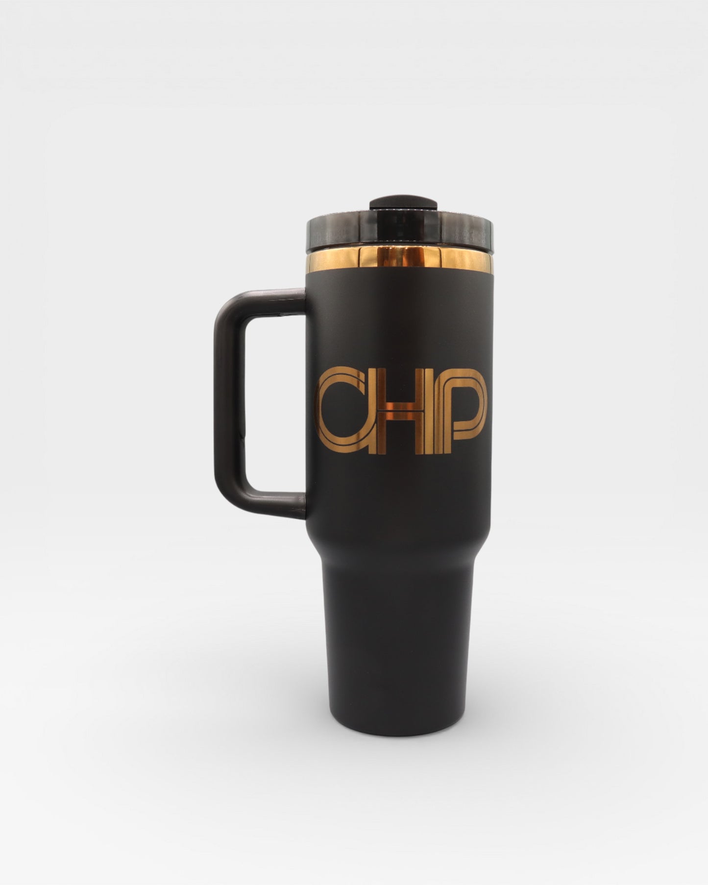 Custom 40oz Copper-Plated Tumbler with Handle | The Ultimate Personalized Travel Mug