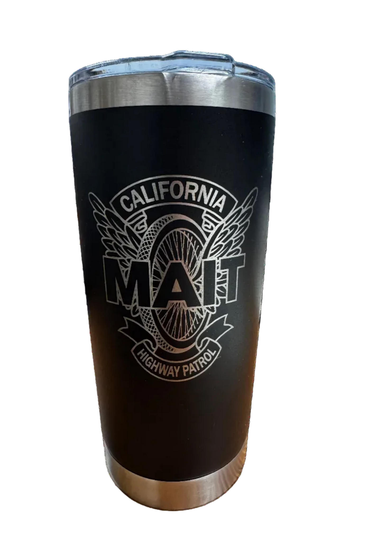 Custom Laser Engraved 20oz Insulated Tumbler | Personalized Travel Mug