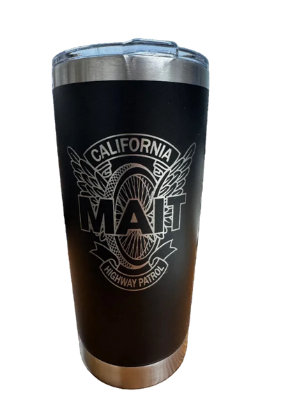 Custom Laser Engraved 20oz Insulated Tumbler | Personalized Travel Mug