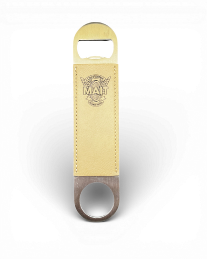 Custom laser engraved bottle opener.